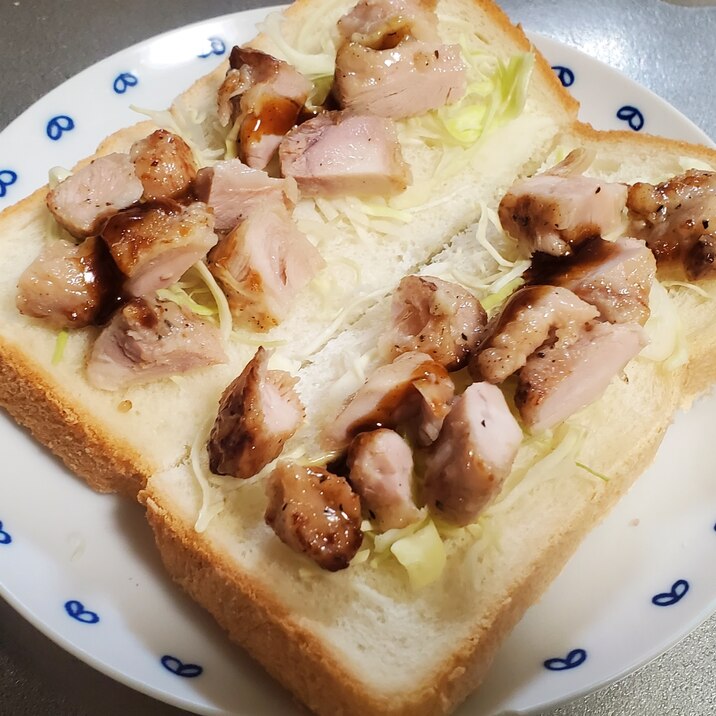 ねぎ塩チキンのソーストースト